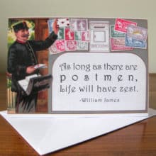 Missive Maven original mail-themed stationery
