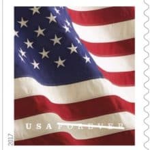 New US Flag Stamp Arriving January 27