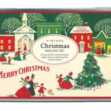 Cavallini Vintage Christmas Mailing Set