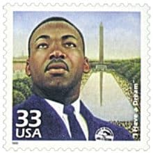 “I Have a Dream” 1999 stamp