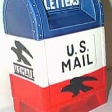 Vintage Mailbox Cookie Jars