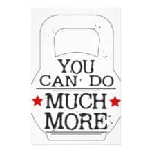 Adding fitness lifestyle theme stationery