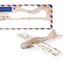 Ode to Dad’s Model Airplane & Balsa Wood Postcard Aeroplanes