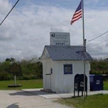 Smallest US Post Office Ochopee Florida 34141