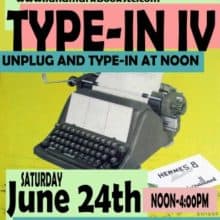 Celebrating Vintage Typewriter TypeIn & More REH