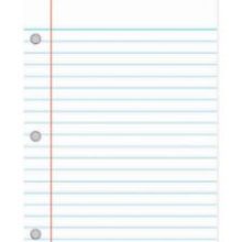 Ode to 3-ring Notebook Paper Letter Writing