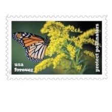 Buzzing USPS Protect Pollinators Forever Stamps