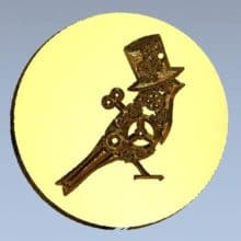 SteamPunk Design Wax Seal Stamps