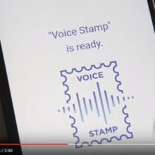 USPS Voice Stamp Project – Your Voice is Your Stamp