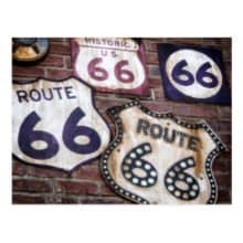 Route 66 PostmarkArt & June 2017 AnchoredScraps Daily Blog Recap