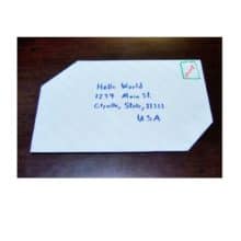 Instructables Envelope free Snail Mail Origami