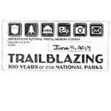 National Parks Trailblazing Pictorial Postmark