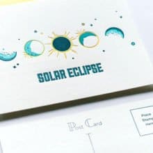 Solar Eclipse Post Cards & Instructables Make Your Own Viewer