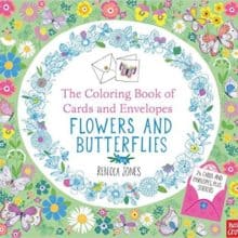 Coloring Book of Cards and Envelopes: Flowers & Butterflies